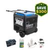 GT Power GT9000ESi 9000W/11.25kVA Electric Start Silenced Inverter Generator Solar Backup Package