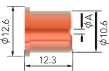 Strata C1304 Cutting Tip 50A 1.0mm 5pk